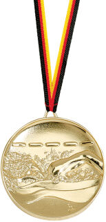 Schwimm Medaille Triangulum